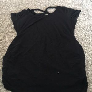 Black maternity tshirt